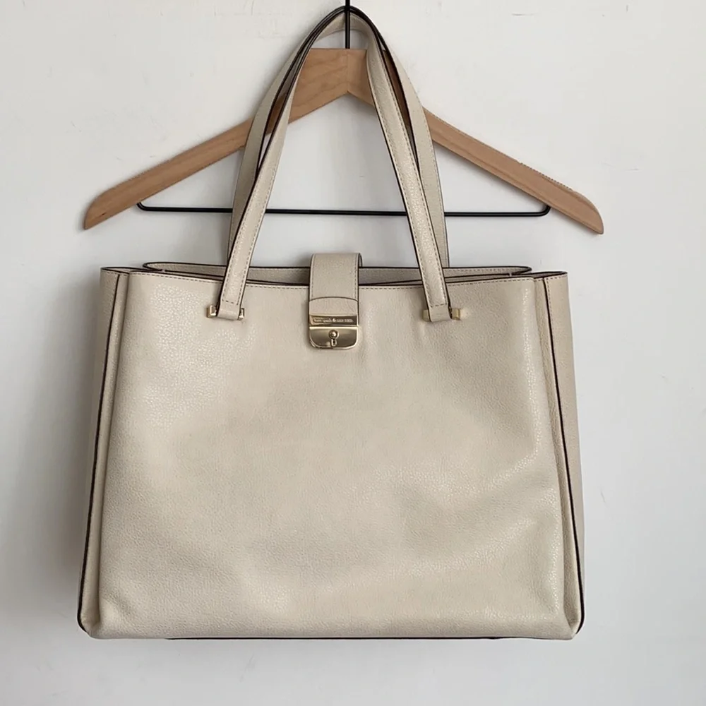 Kate‎ Spade Palma Love Street Cream Satchel, NWT